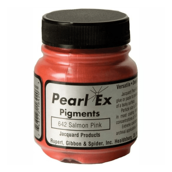 Jacquard Pearl Ex Powdered Pigment 0.75oz - Salmon Pink - Guiry's