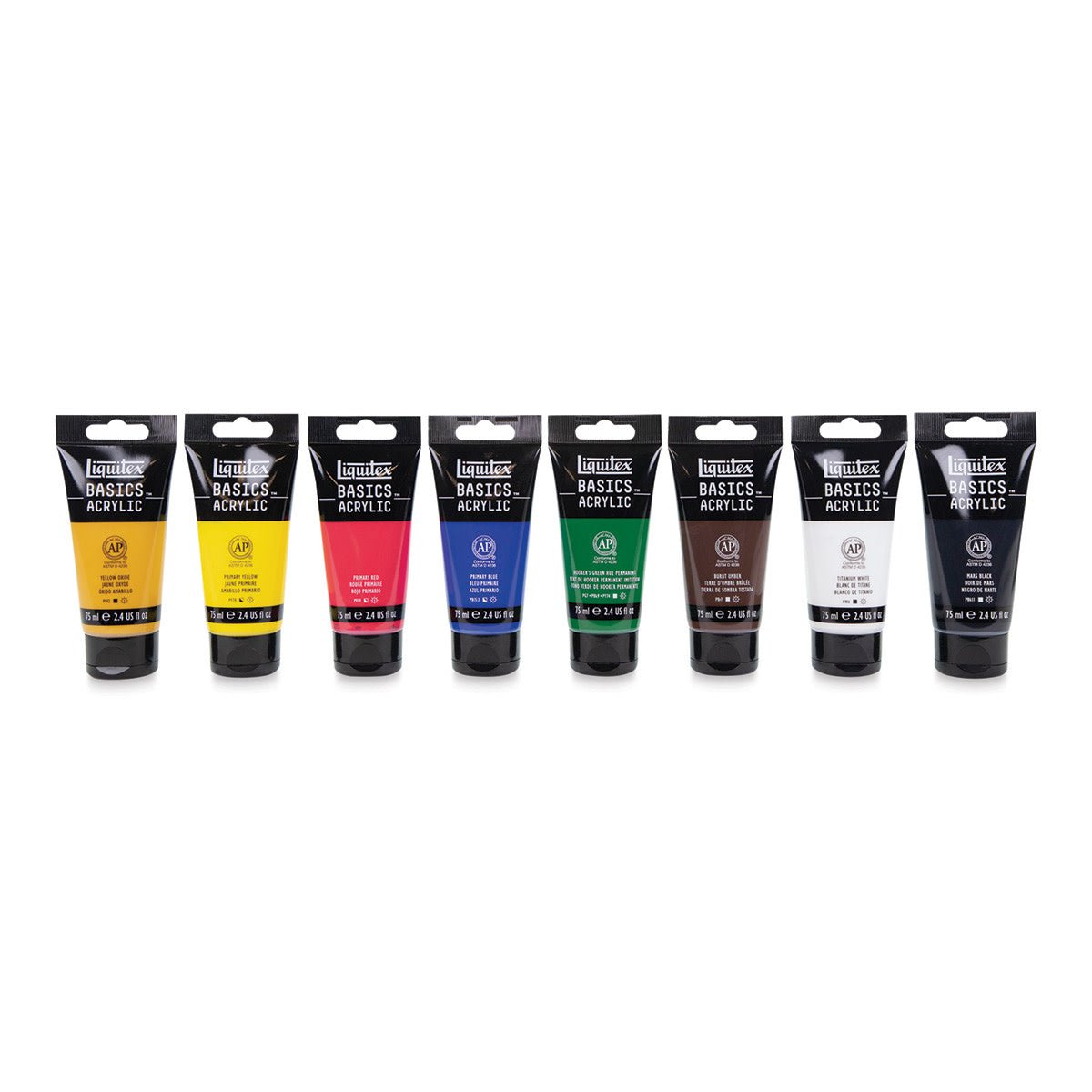 Liquitex Basics 8 Tube Set - Guiry's