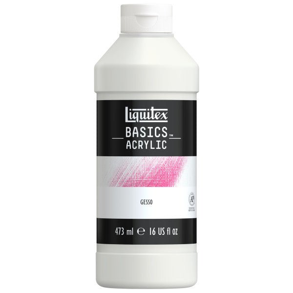 Liquitex BASICS Gesso, 16 oz. - Guiry's