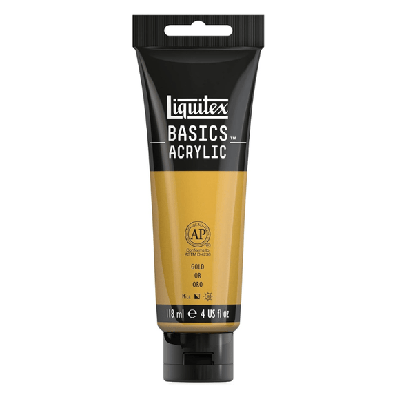 Liquitex Basics Gold - 4oz - Guiry's