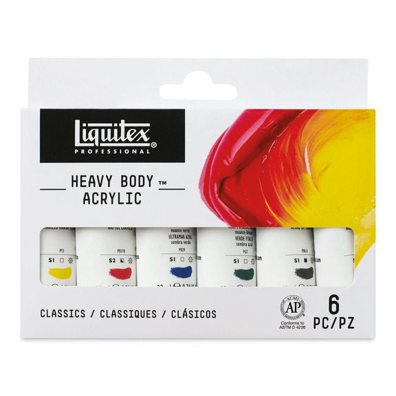 Liquitex HB Classic 6 Set - 2oz - Guiry's