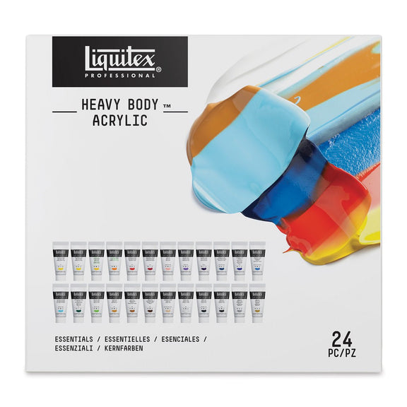 Liquitex Heavy Body Acrylic Set 24 Color - 3/4oz - Guiry's