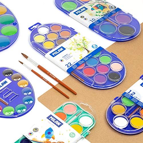 Milan Palette Watercolor Set 12 pan - Guiry's