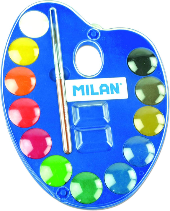 Milan Palette Watercolor Set 12 pan - Guiry's