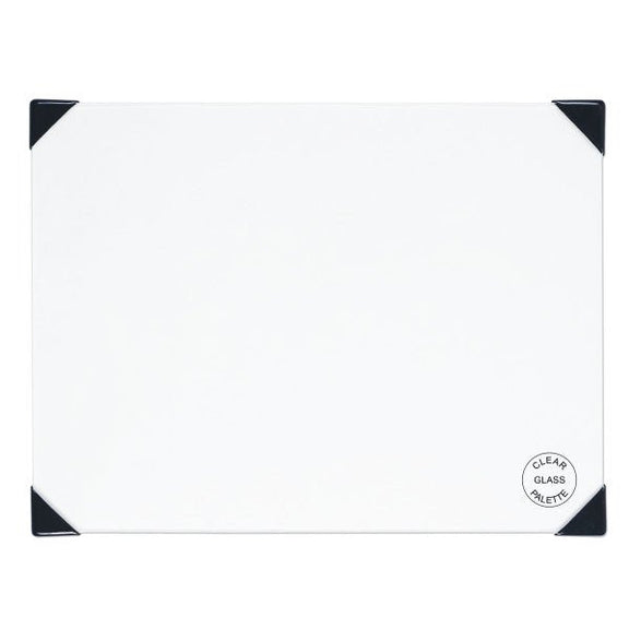 New Wave POSH Glass Table Top Palette, Clear, 9" x 12" - Guiry's