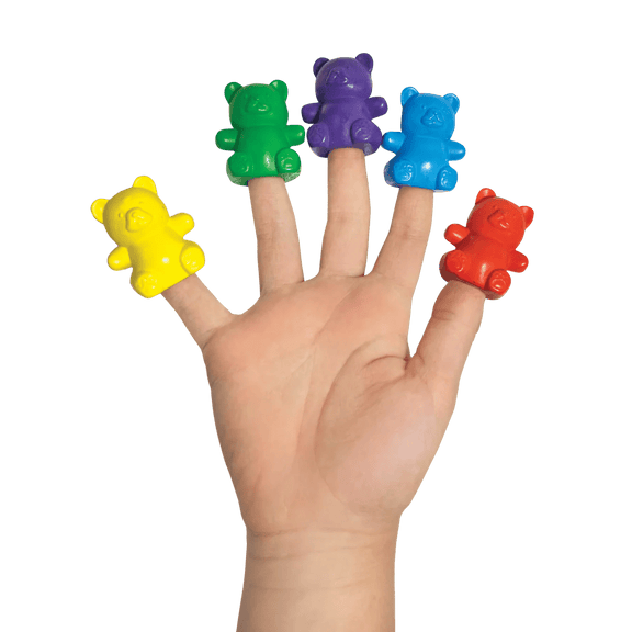 Ooly Bear Cubs Finger Crayons 6c - Guiry's