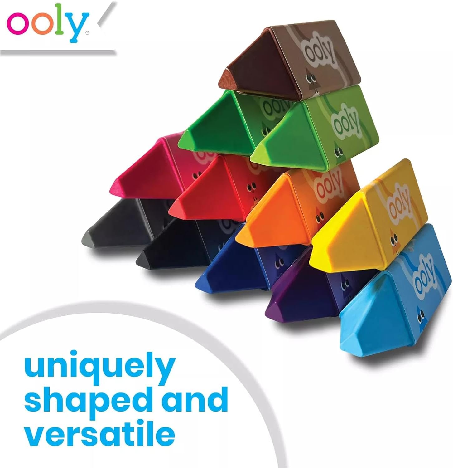 Ooly Triangle Jumbo Crayons 12ct - Guiry's