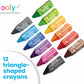 Ooly Triangle Jumbo Crayons 12ct - Guiry's