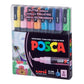 Posca PC - 3M Fine Glitter Set 8pc - Guiry's