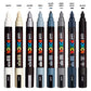 Posca PC - 5M Monotone Set 8pc - Guiry's