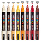 Posca PC - 5M Warm Tone Set 8pc - Guiry's