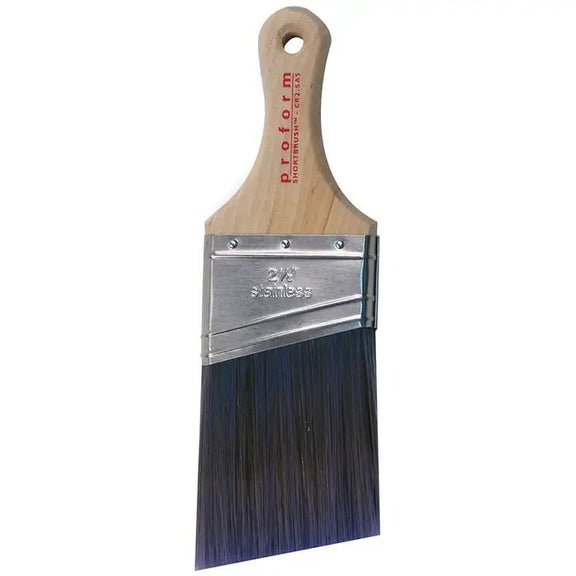 Proform Short Handle Angular Cut Brush - 2.5" - Guiry's