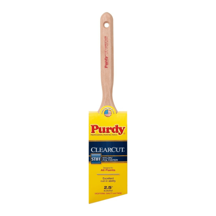 Purdy 2.5" Clearcut Glide Brush - Guiry's