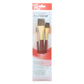 Princeton Brush Real Value 3-Brush Synthetic, Camel Short Handle, Round 6, Wash 5/8, Wash 1