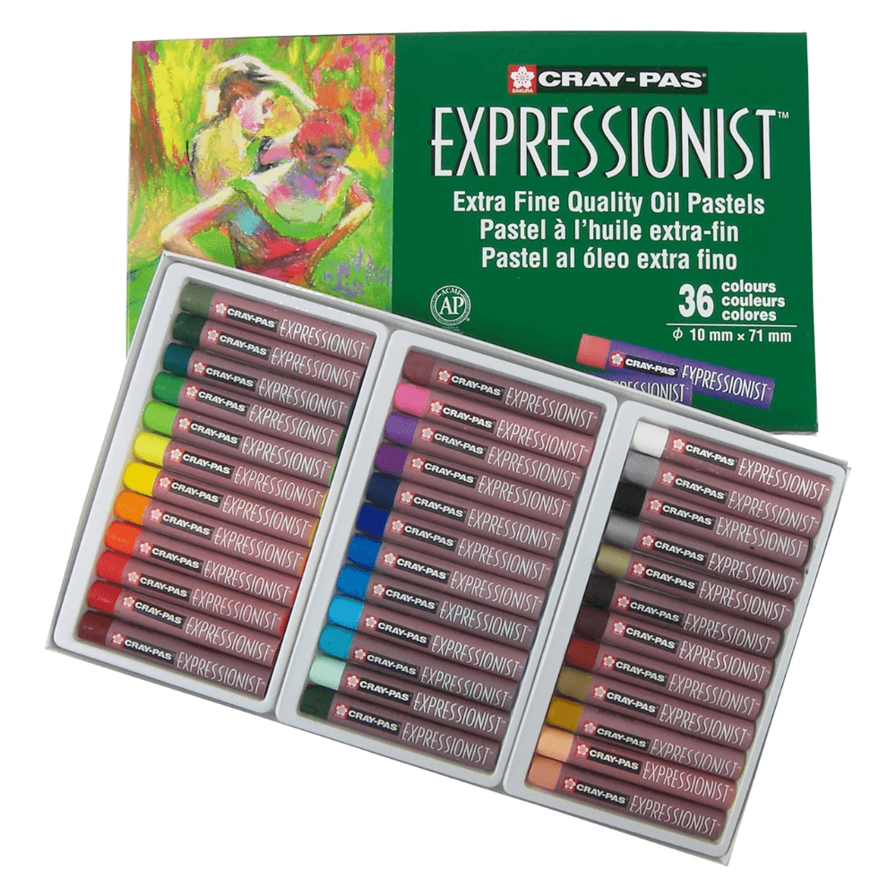 SAKURA Cray - Pas Expressionist Oil Pastel Set - 36 Colors - Guiry's