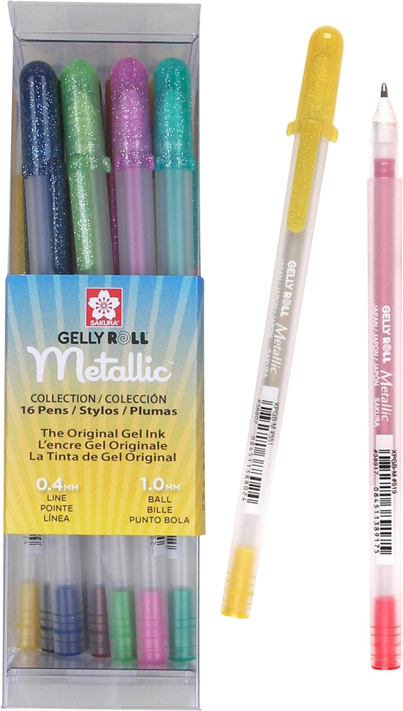 Sakura Gelly Roll Metallic 16pc - Guiry's