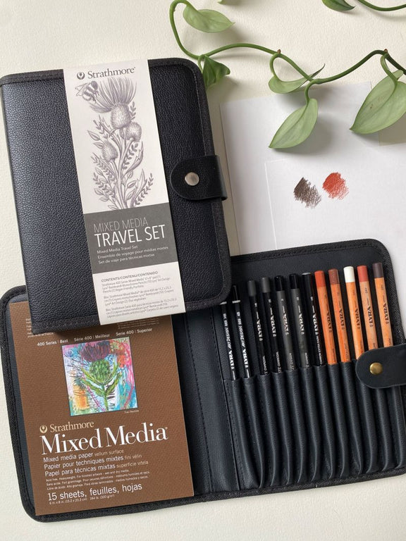 Strathmore 400 Series Mixed Media Travel Set - Guiry's