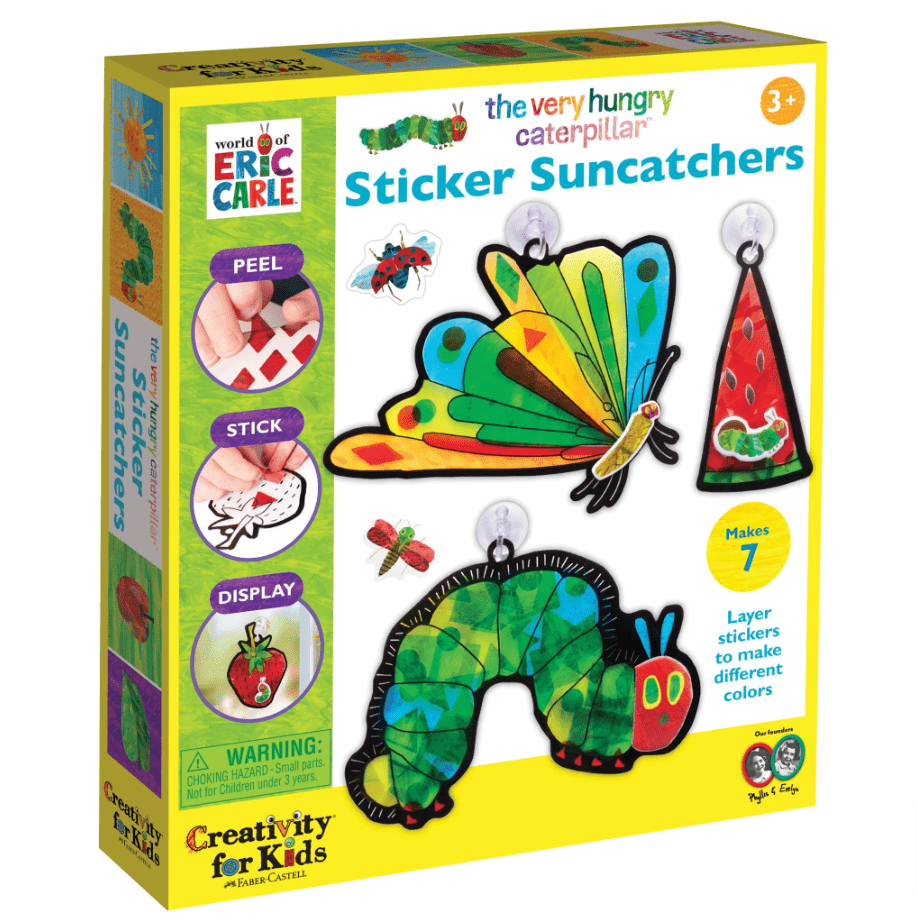 The Very Hungry Caterpillar Sticker Suncatchers - Guiry's