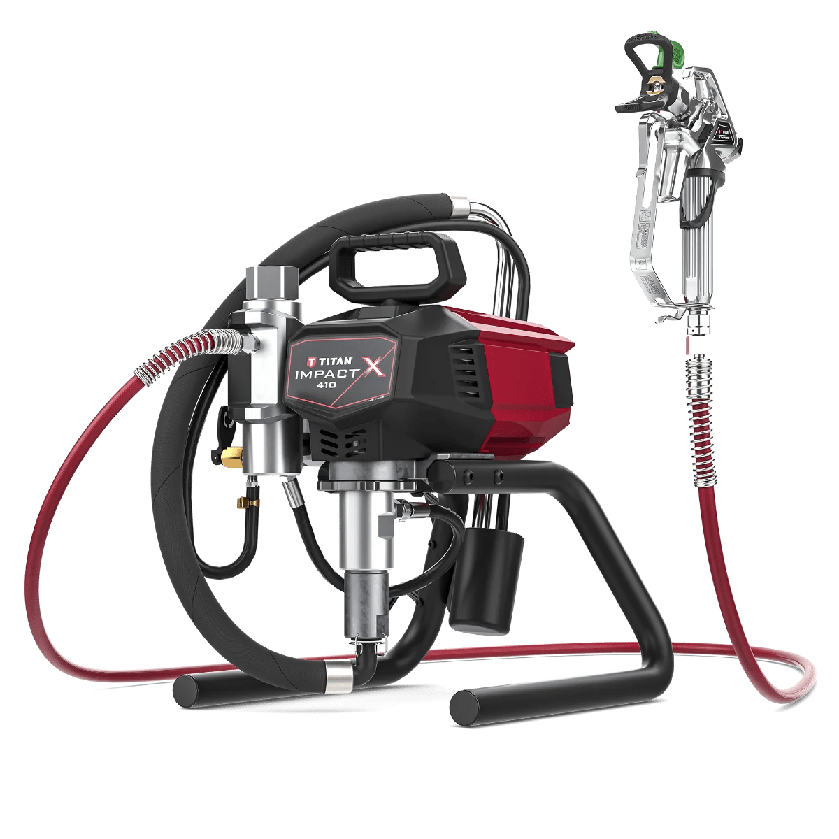 TITAN Impact X 410 Skid Airless Paint Sprayer - High - Performance Electric Sprayer - Guiry's