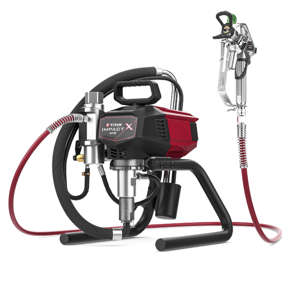 TITAN Impact X 410 Skid Airless Paint Sprayer - High - Performance Electric Sprayer - Guiry's