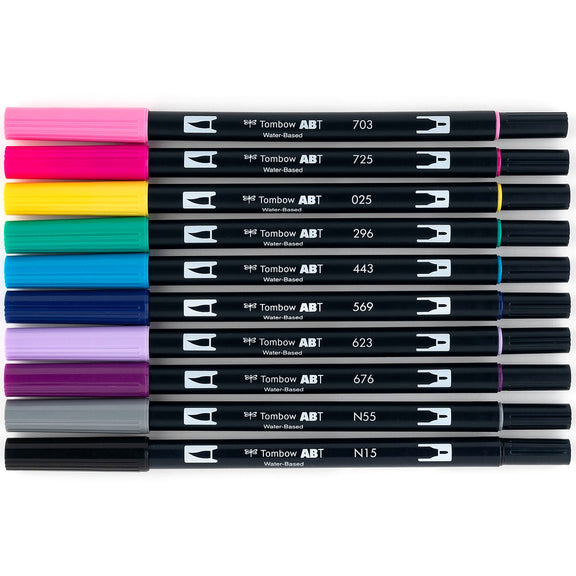 Tombow Dual Brush Galaxy 10 Colors - Guiry's