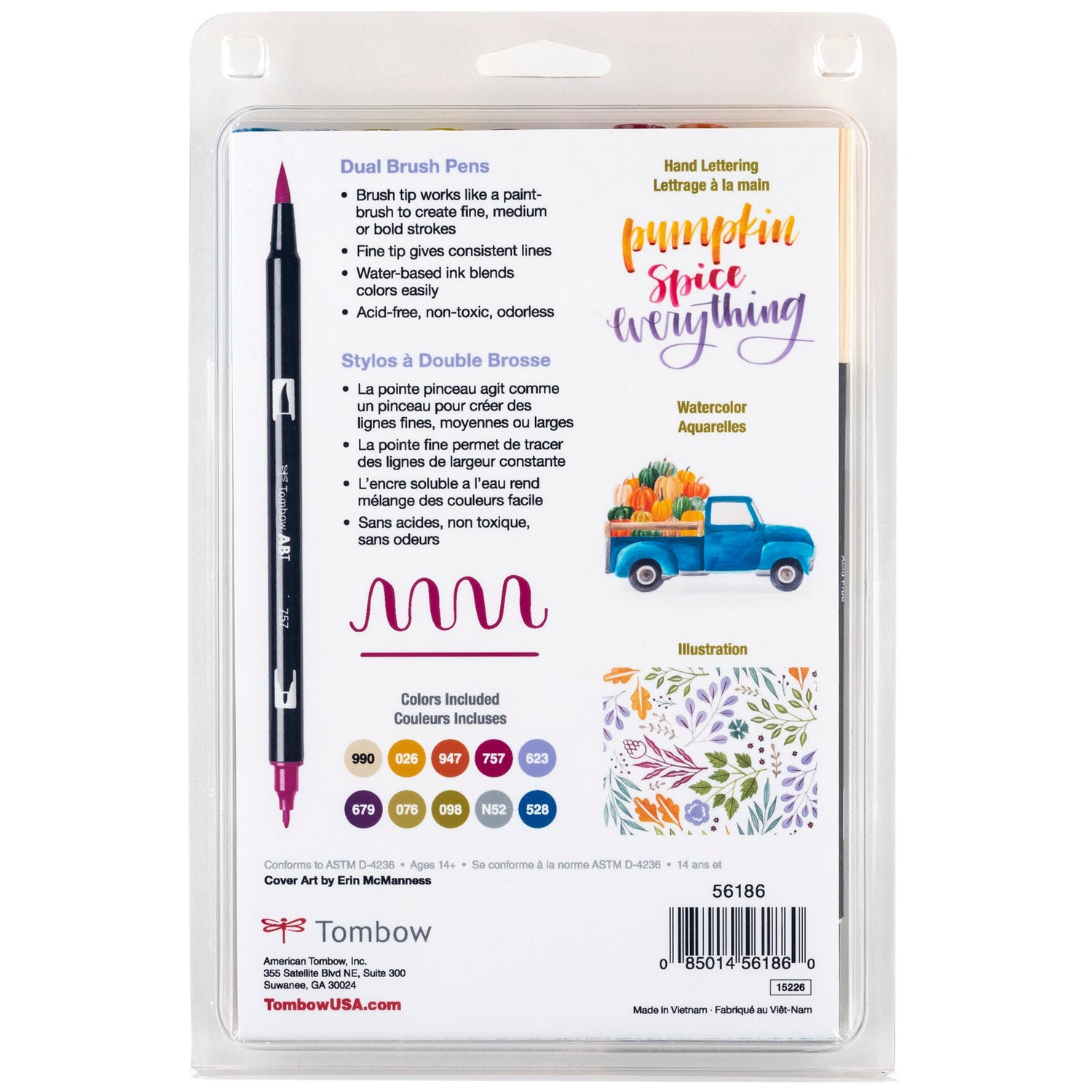 Tombow Dual Brush Muted 10 Colors - Guiry's