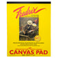 FREDRIX Creative Series White Canvas Pad, 16" x 20"