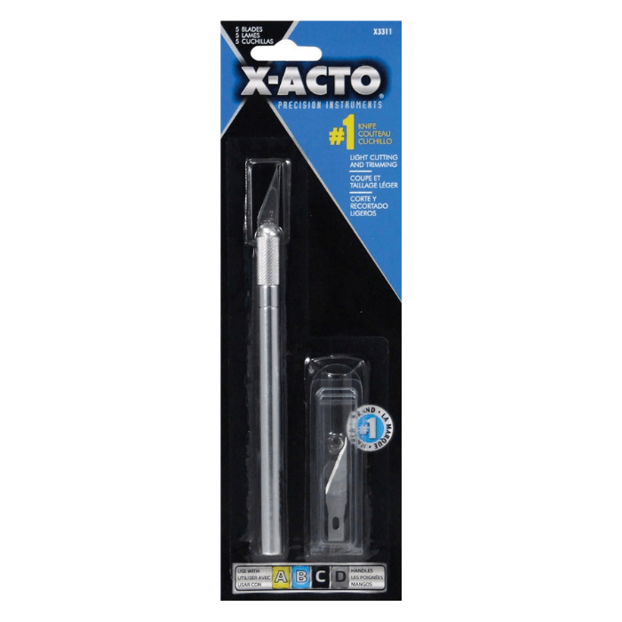 X - Acto #1 Knife with 5 Blades - Guiry's